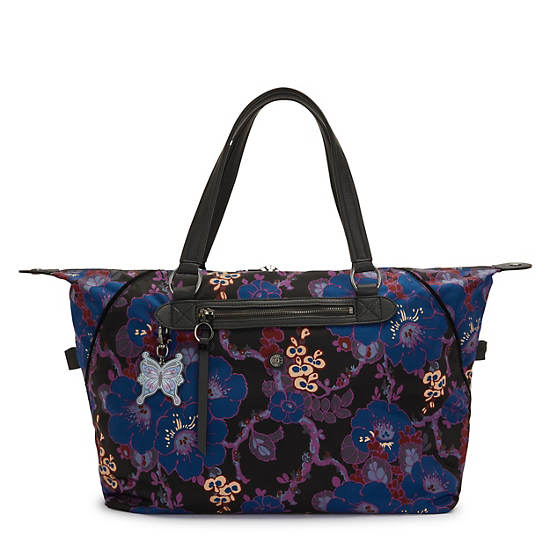 Sacs Fourre Tout Kipling Art Medium Anna Sui Noir Camouflage | FR 1760YX